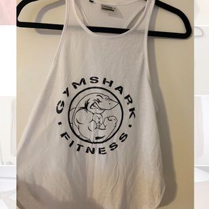 Gymshark white tank top